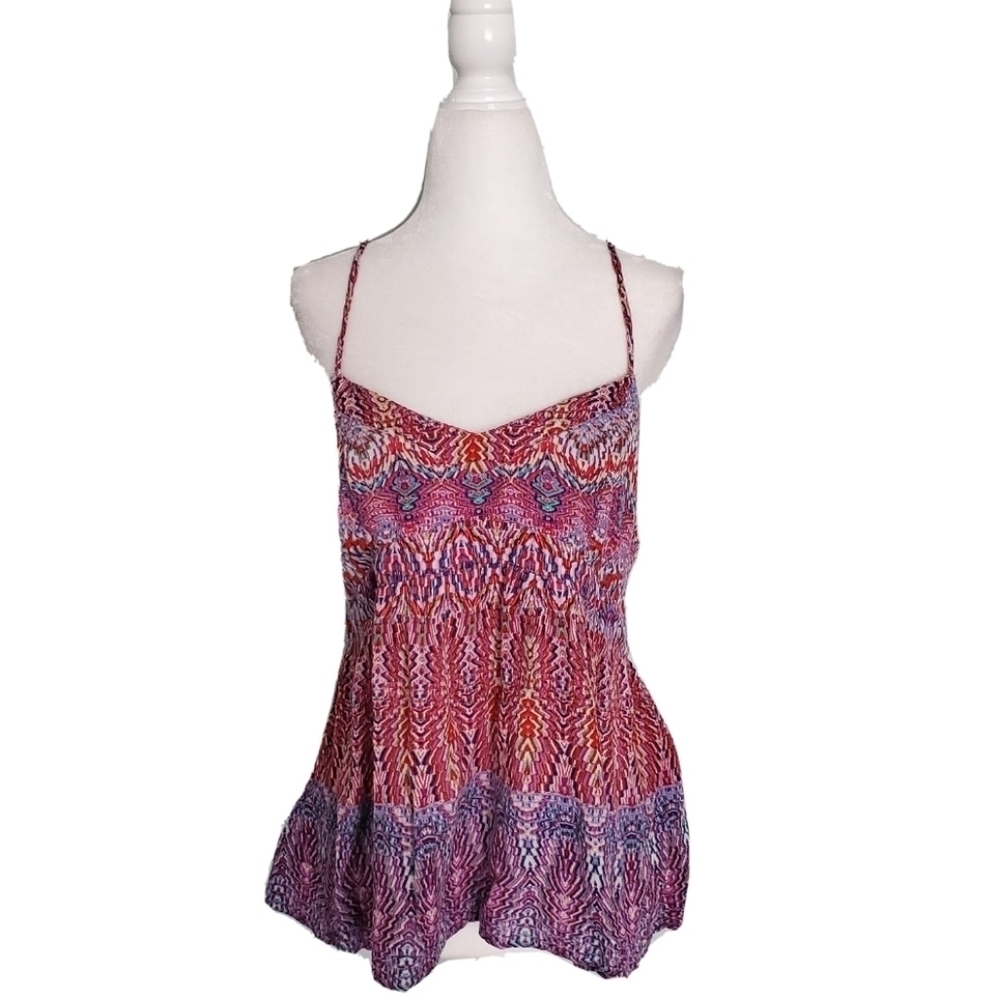 Patrons of Peace Aztec Print Tank Multicolor - Picture 1 of 4